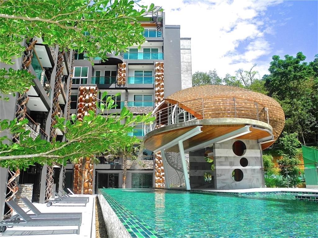 芭东翡翠园景一卧室公寓 Patong 外观 照片
